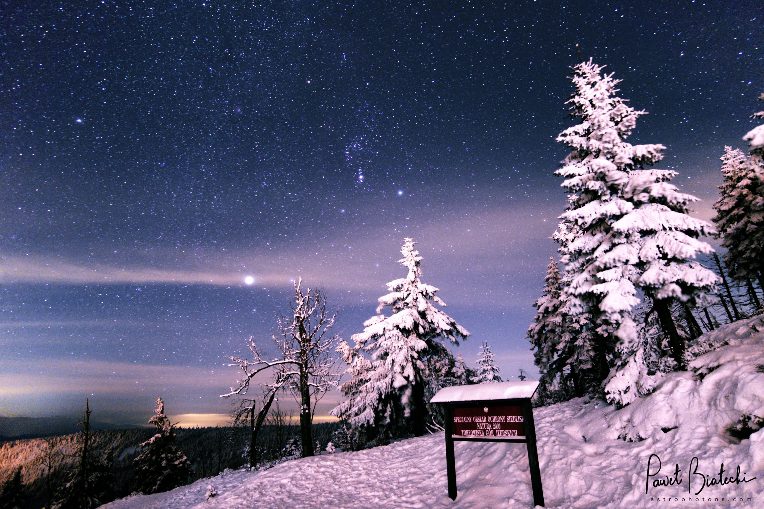 Winter Astrophotography.