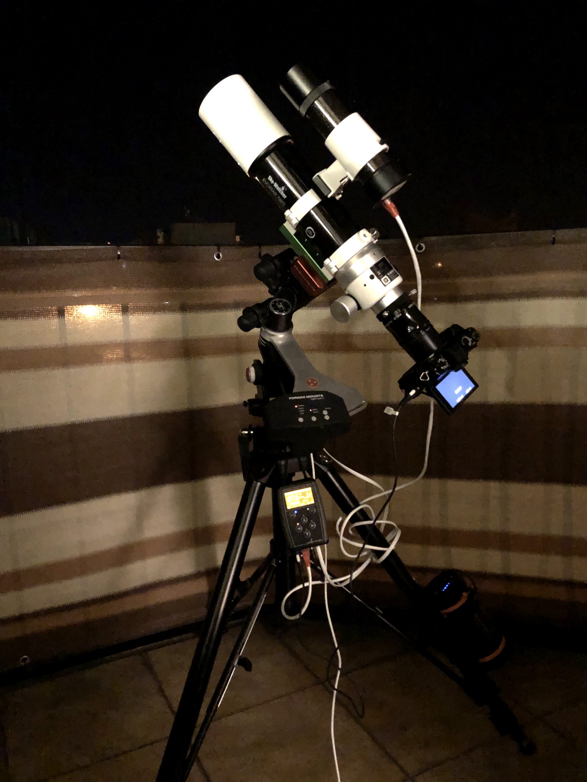 Advanced astrophotography setup