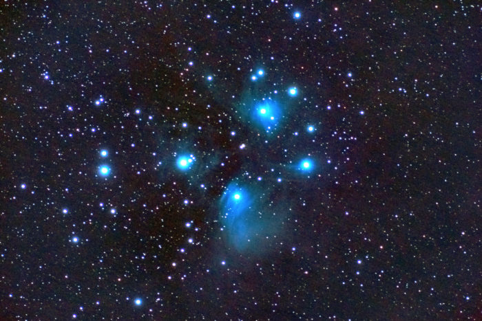 Pleiades (M45) Star Cluster - The Seven Sisters