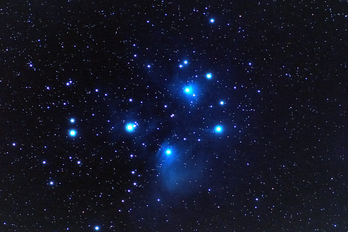 The Pleiades star Cluster (M45)
