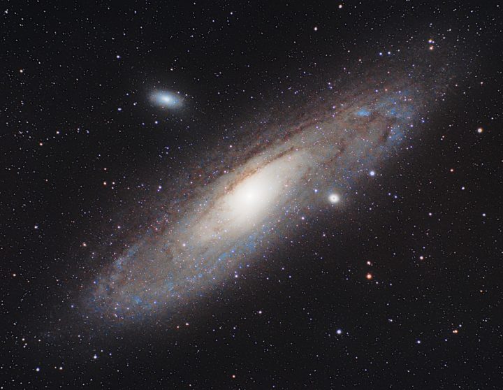Andromeda Galaxy - one of the best Fall astrophotography targets to shoot in Autumn
