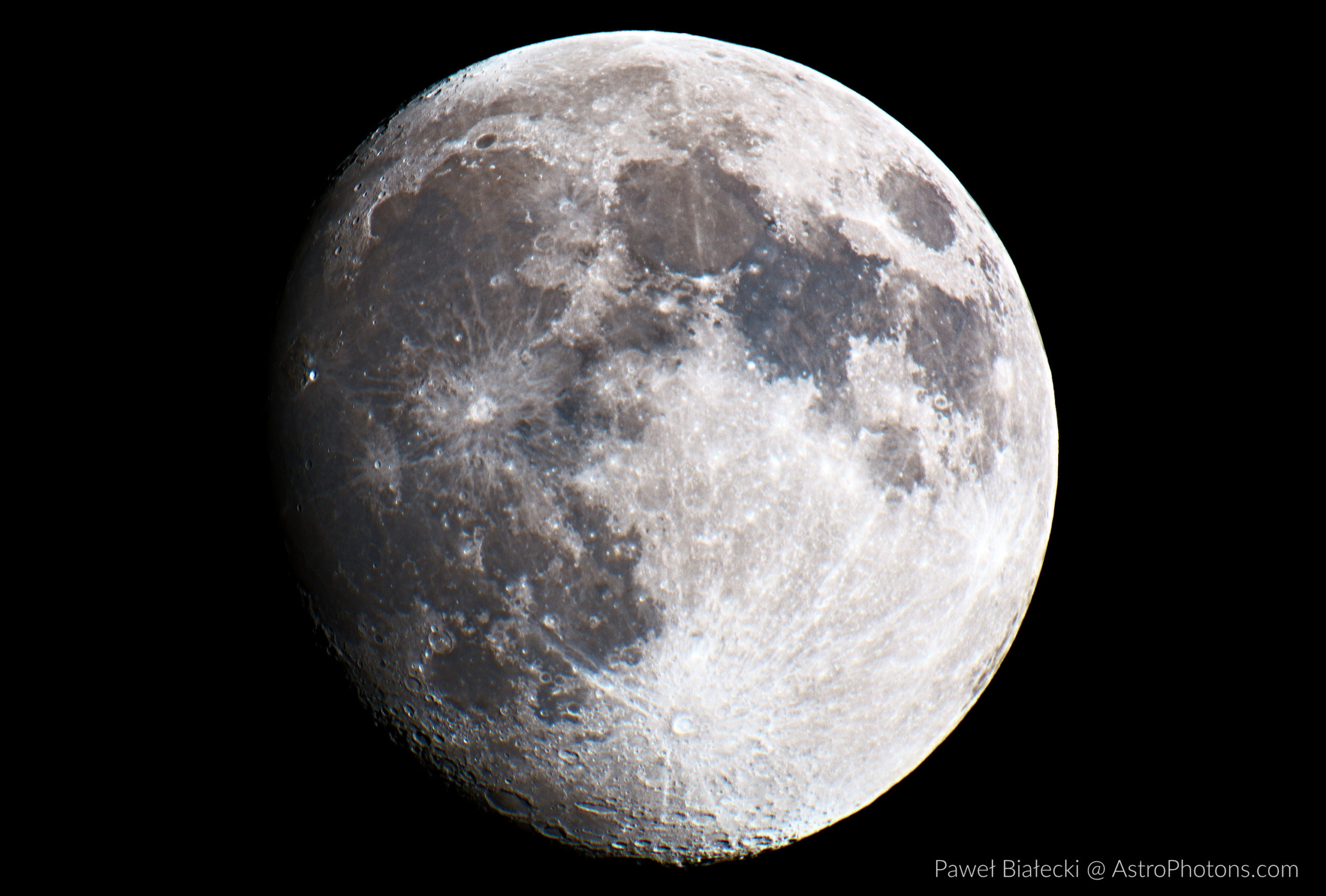 Moon - an example of planetary astrophotography