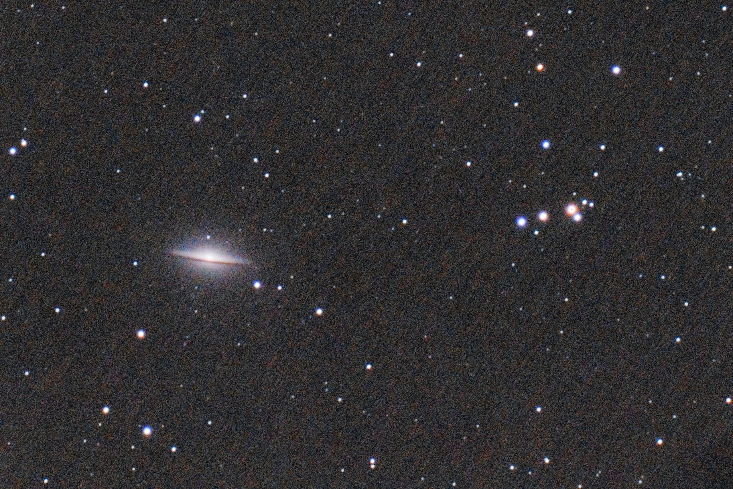 Sombrero Galaxy (Messier 104), fantastic astrophotography target to shoot at Spring - April, May, or June.