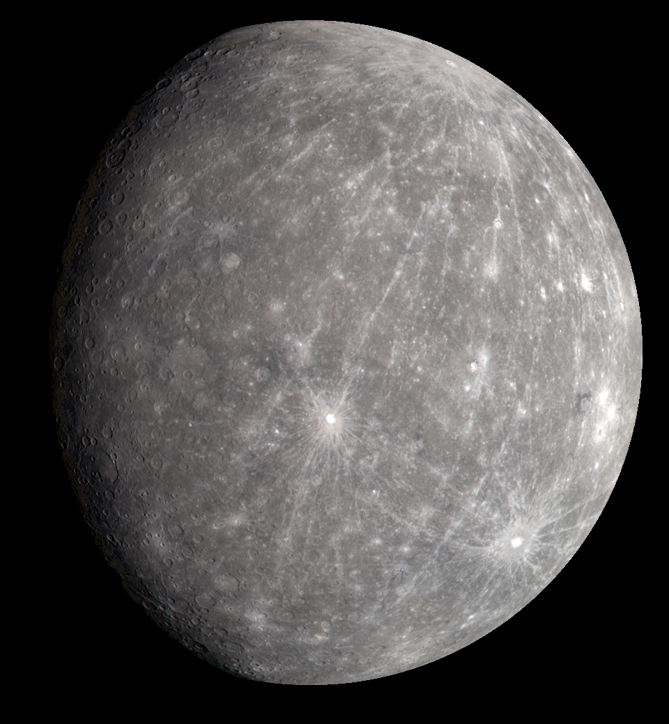 Mercury - the first from the planets in order
