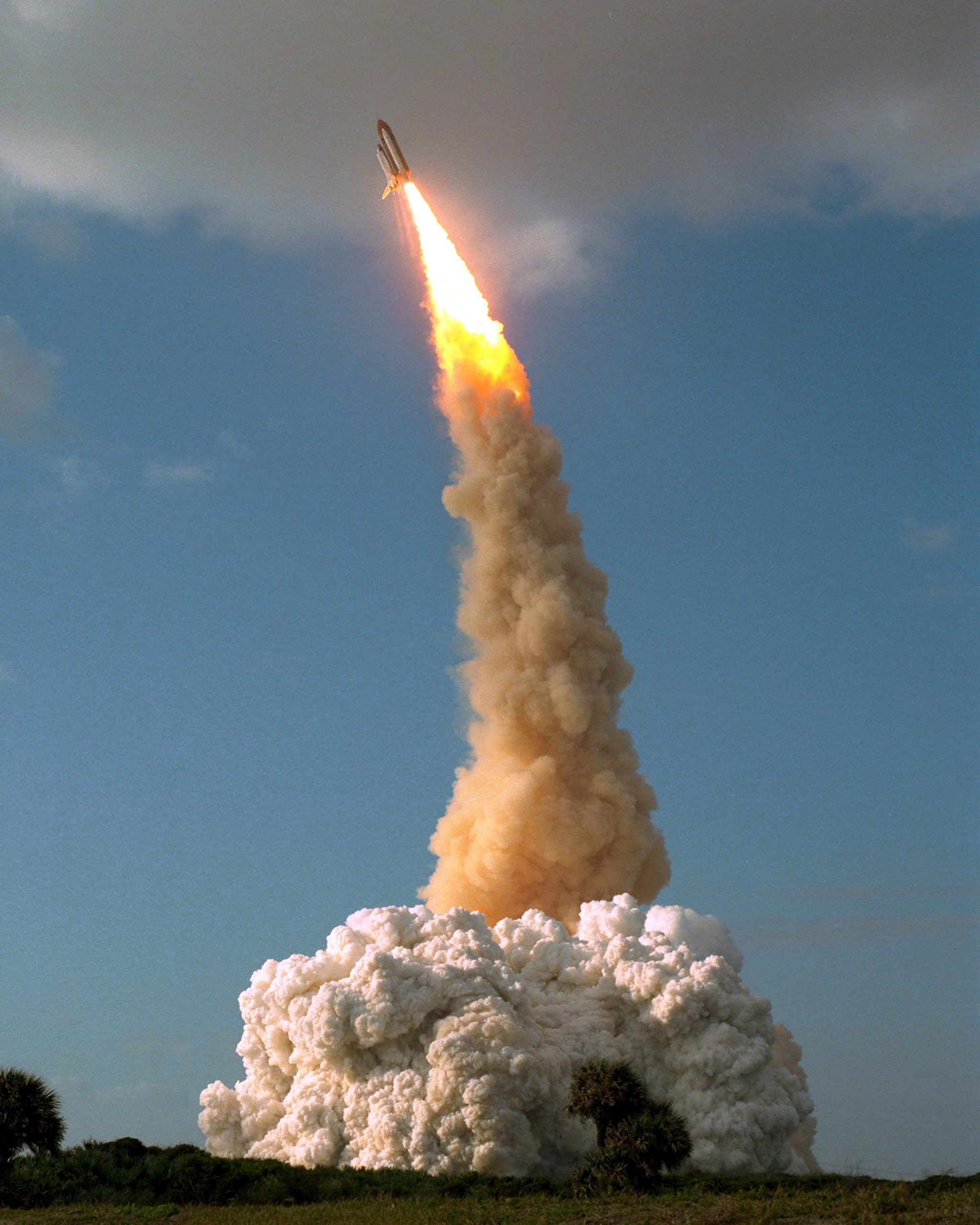 Hubble launch