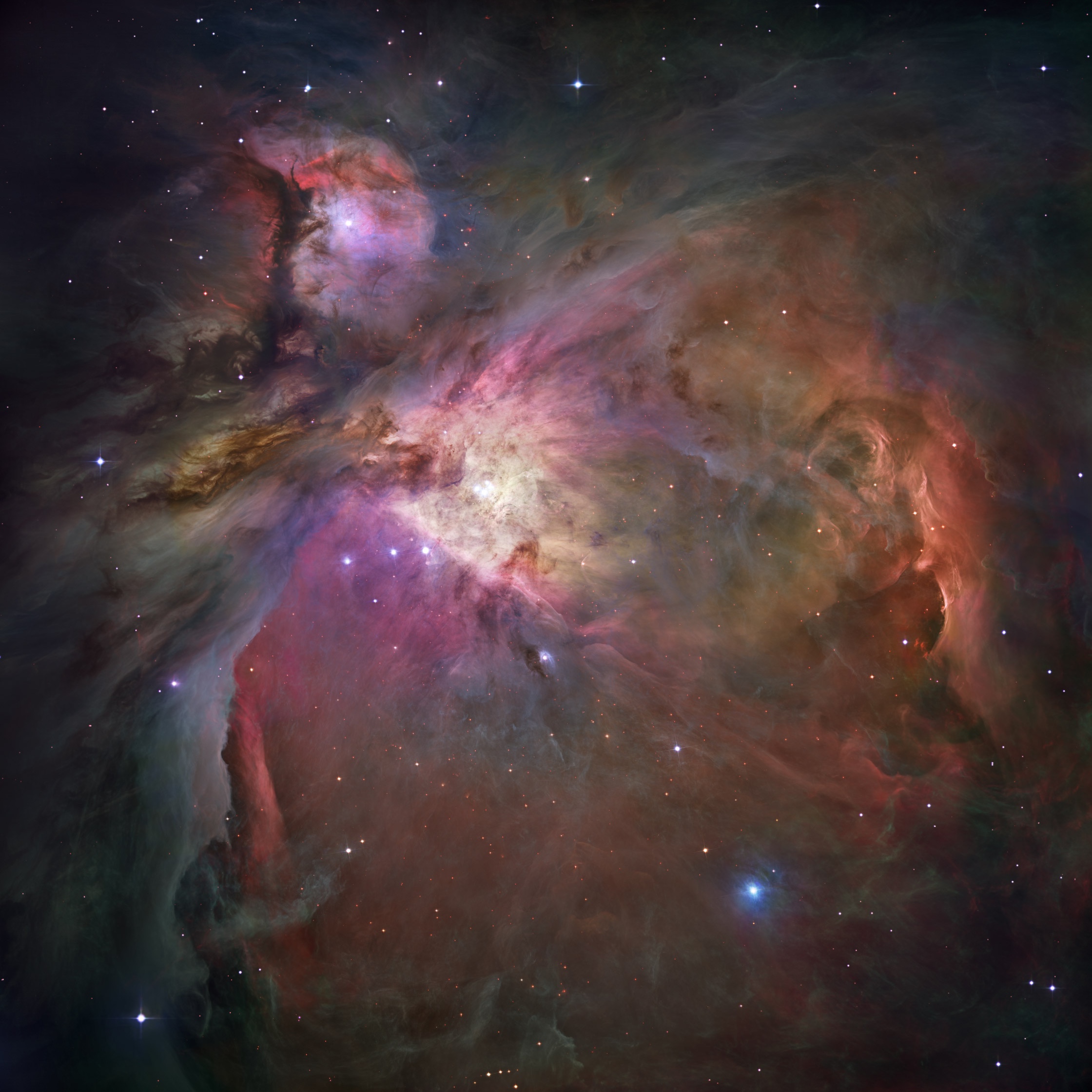Orion Nebula picture by the Hubble Space Telescope