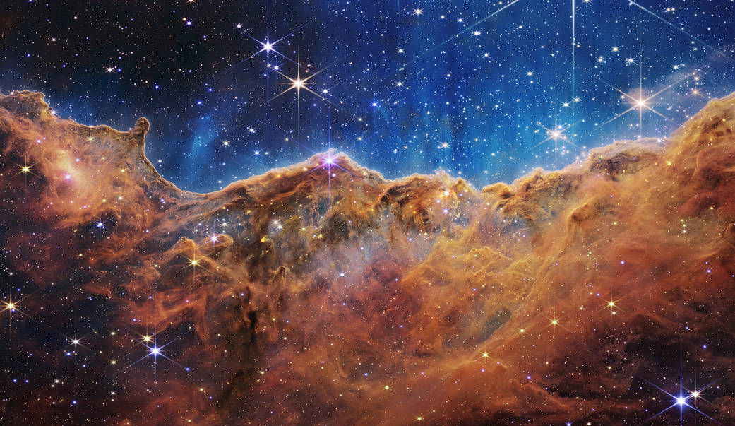 Carina nebula is one of the best Webb Telescope Images.